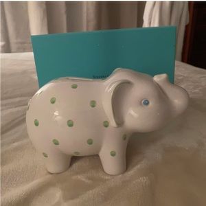 Sold Out Tiffany & Co. piggy bank: elephant shape!